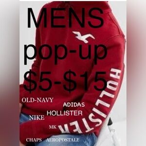 Men’s Unlisted Item As Is